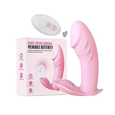 Imagem de Vibrador Controle Remoto Sem Fio Estimulador Adulto Erótico Zatla Shop (Rosa)