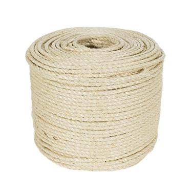 Imagem de Corda de Sisal Torcida Golberg Premium 3/8 polegadas – Seguro para Animais de Estimação – 30 metros