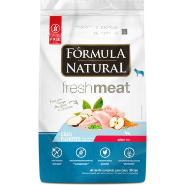 Imagem de Ração Seca Fórmula Natural Fresh Meat Cães Filhotes Raças Médias - 2,5 Kg