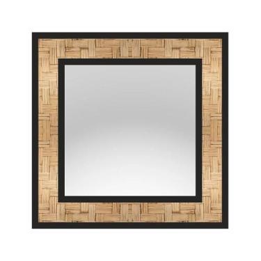Imagem de Quadro Le Com Espelho Quadrado 30cm - Kapos
