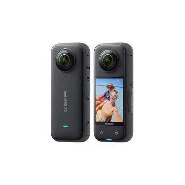 insta360 ONE X2 Câmera de ação à prova d'água 360 graus, 5,7K 360,  estabilização, tela sensível ao toque, edição de IA, transmissão ao vivo,  webcam, controle de voz