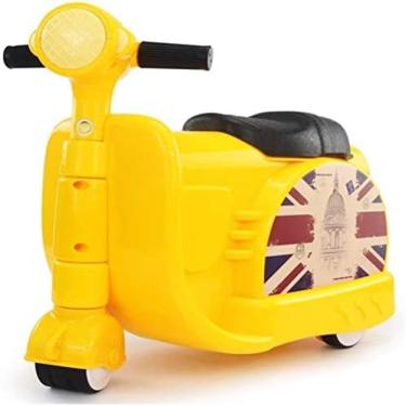 Imagem de Mala De Viagem Infantil E Mala De Mão Infantil Mala De Motocicleta Dois Em Um,Amarelo,Concord12