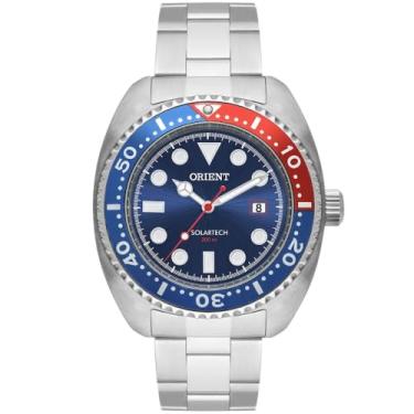 Imagem de Relógio Orient Masculino Ref: Mbss1443 D1sx Solar Diver Prateado
