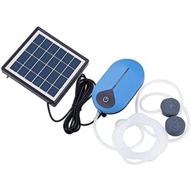 Imagem de Aerador/oxigenador Solar Portátil, Bomba De Ar À Prova D'água Para Aquário De Lagoa, Aerador De Jardim Para Piscina Ao Ar Livre, Com Tubo De Oxigênio E Bateria De Alta Capacidade Embutida De 3600m