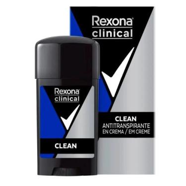 Imagem de Desodorante Masculino Antitranspirante Em Creme Rexona Clinical Clean