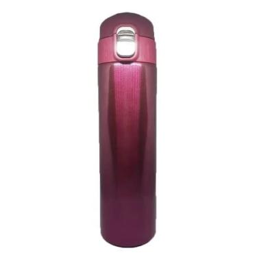 Imagem de Garrafa Termica 500ml Aço Inox Inquebravel Vacuum Cup (1, ROSA)