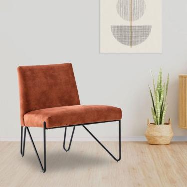 Imagem de Poltrona de Aproximação Íris Herval Terracota