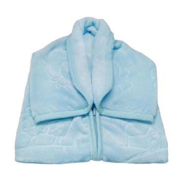 Imagem de Cobertor Para Bebê Saco De Dormir Com Botão E Zíper Jolitex