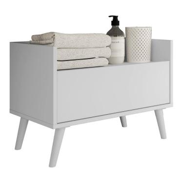 Imagem de Gabinete Armário Banheiro 60cm Retrô Multimóveis V3624