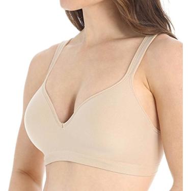 Imagem de Bali Sutiã feminino sem fio, Comfort Revolution, cobertura total, sem aro, absorção de umidade, Nude., 36B