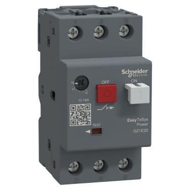 Imagem de Disjuntor Motor GZ1 – Schneider | 13-18A GZ1-E20
