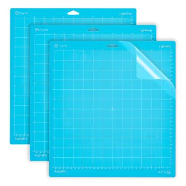 Imagem de iVyne Cutting Mat for Cricut, Light Grip Cutting Mat 12x12 for Cricut Explorer Air 2 / Maker / Air / Maker 3, Sticky Mat for Craft, with Easy Grip, BPA-Free, Non-Porous & Anti-Slip Surface - 3 Pack
