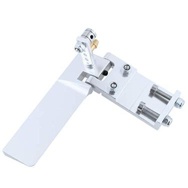 Imagem de Aluminum 75mm Long RC Boat Rudder with Water Pickup Absorbing Steering for Electric/Gas Power Remote Control Model Parts CNC