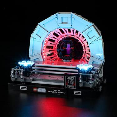 Imagem de GEAMENT LED Light Kit Compatible with Lego Emperor's Throne Room Diorama - for 75352 Model Set (Model Set Not Included)