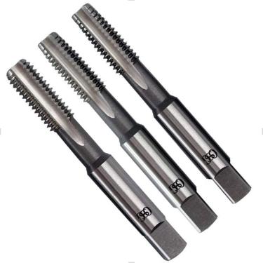 Imagem de Jogo de Macho 3pçs 1/4" 20 Fios HSS DIN351 Osg