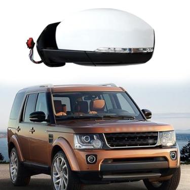 Imagem de Substituição do espelho lateral do motorista adequado para Land Rover Discovery 2014 2015 2016 4 montagem de espelhos laterais espelhos retrovisores de carro espelho retrovisor lateral dobrável