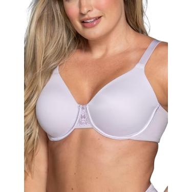 Imagem de Vanity Fair Sutiã feminino Beauty Back, minimiza a linha do busto até 3,8 cm, bojos não acolchoados até H, Lavanda suave, 42C