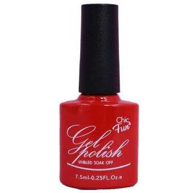 Imagem de Esmalte Em Gel Chic & Fun 7,5ml Led/uv Unhas Manicure Nail C/Registro (051, x 3un)
