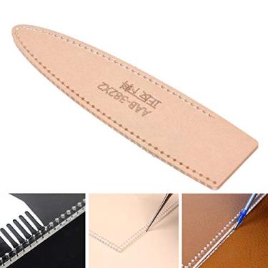 Imagem de Material Escolar de Escritório Material de Escritório Hole Pitch Design Pen Bag Stencil Fácil de Armazenar Repetido para Usar DIY Leathercraft Modelos de Couro Feito à Mão