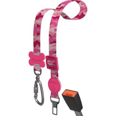 Imagem de Cinto De Segurança Pet Universal Cachorro Gato Várias Estampas (armypink)
