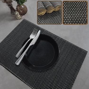 Imagem de 4 Jogo Americano Esteira Bambu Natural Tocantins Pt 30X45