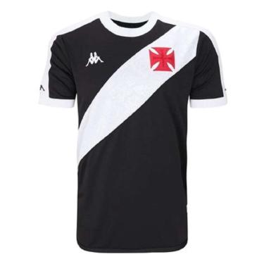 Imagem de Camiseta Kappa Vasco da Gama I 2425 Masculina - Ptobco