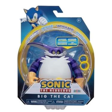 Imagem de Sonic The Hedgehog 4" Articulated Action Figure Collection (Choose Figure) (Big The Cat)