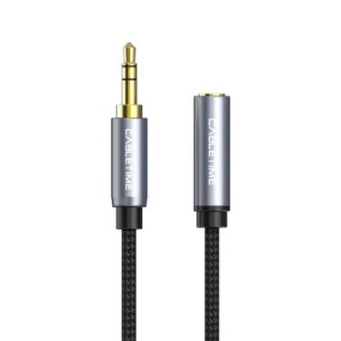 Imagem de Cabo CableTime Extensor Extensão P2 3,5mm Macho x Fêmea 30cm
