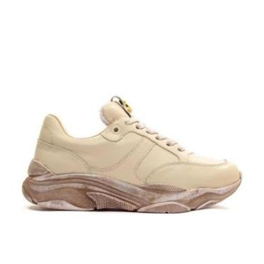 Imagem de Tênis em Couro Off White Cecconello-Feminino