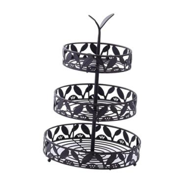 Imagem de Ｂｅｓｇａ Suporte para bolo e sobremesa, travessa de 3 camadas, suporte moderno e leve para cupcakes, para comemorações, aniversários e feriados