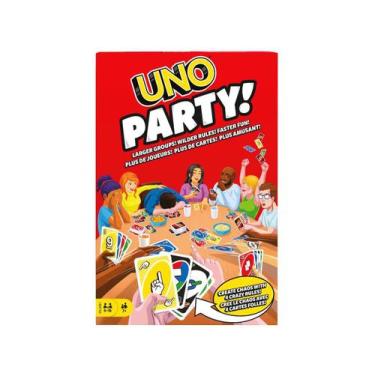 Imagem de Jogo UNO Party! Mattel 224 Cartas