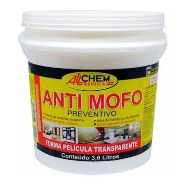 Imagem de Antimofo Fungos Bactérias Preventivo Allchem Química 3,6 Lt