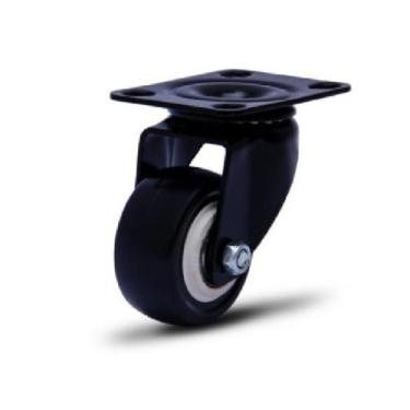 Imagem de Rodizio Gir Pt 1.5/8 Placa Roda Pvc Pt Esfera 25kg - Colson - Colson R