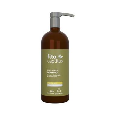 Imagem de Shampoo para  Couro Cabeludo Fito Capillus Fine Herbal 1L - Grandha