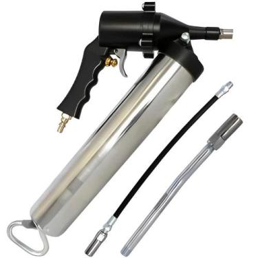Imagem de Bomba Engraxadeira Manual Pneumática 500 g 3391 BREMEN