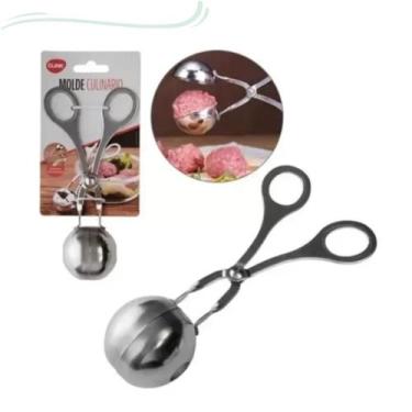 Imagem de Kit 6 Moldes Culinário Almondegas Bolinhos Esferas 2023 - Clink