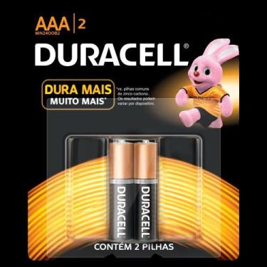 Imagem de Pilha Alcalina AAA Duracell 1.5V - Palito - 2 Unidades