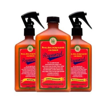 Imagem de Kit Rapunzel Lola Cosmetics 3 Produtos (sh+tonico+spray)