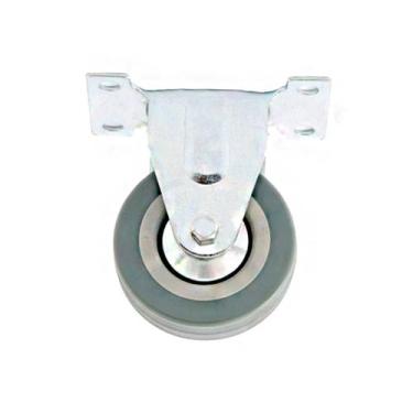 Imagem de Rodizio Pvc Cinza Fixo Sem Freio 2 50mm 27kg - Palisad