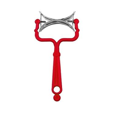 Imagem de Rolo de massa – Cortador de massa circular com cabo de plástico – Cortador de biscoito para assar