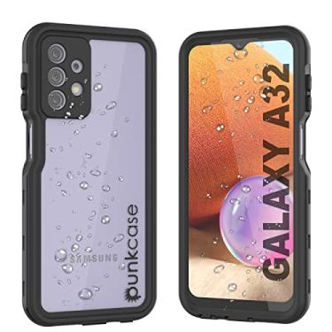Imagem de PunkCase Capa à prova d'água projetada para Galaxy A32 [série StudStar] [Slim Fit] [certificação IP68] [à prova de choque] [à prova de sujeira] [à prova de neve] capa armadura para Galaxy A32 (6,4