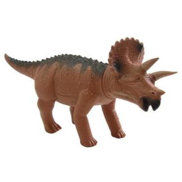 Imagem de Dinossauro Triceratops 36cm Emite Som - Adijomar