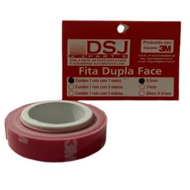 Imagem de Fita Dupla Face Modelo 3m De Alta Resitencia - DSJ , 1 METRO 