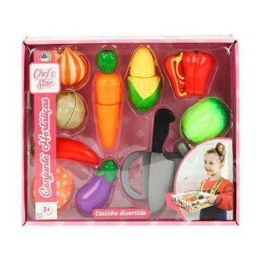 Imagem de Conjunto Hortaliças com Bandeja - BBR Toys