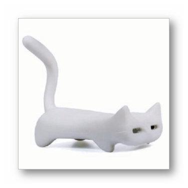 Imagem de Speck Produtos iKitty Standing Towers para iPod nano Branco