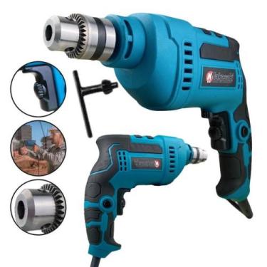 Imagem de Furadeira Parafusadeira 10 mm 850w Profissional - Knakasaki, 220V