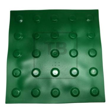 Imagem de Piso Tátil Classic Alerta em PVC 25X25cm - 10 Peças - TB Soluções, Ver