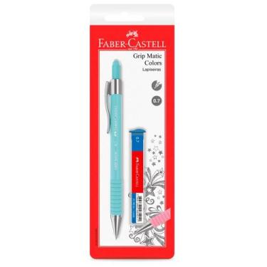 Imagem de Lapiseira Grip Matic Colors 0.7mm Azul - Faber-Castell