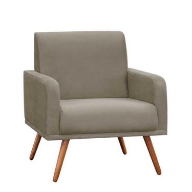 Imagem de Poltrona Decorativa Sala de Estar Moderna Quarto Escritório Remi - Man