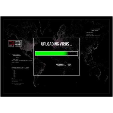 Imagem de Quadro Decorativo Informática Softwares Tecnologia Computação Lojas Sa